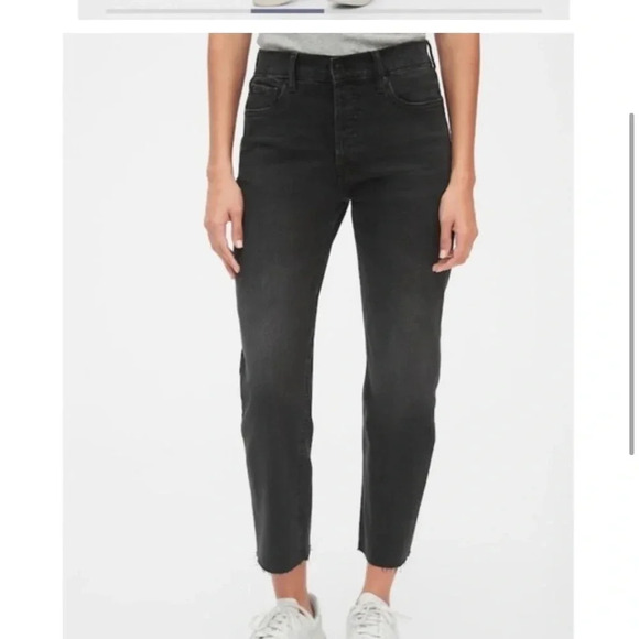 Gap Cheeky Straight Button Fly - Faded Black Jeans - 16/32 - Picture 2 of 12